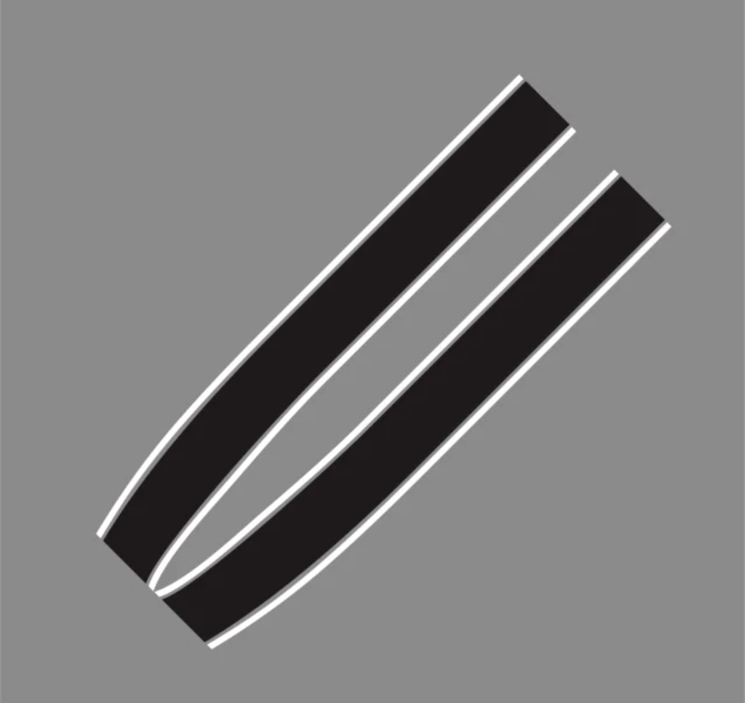 For MINI ONE MINI COOPER BONNET PIN STRIPES VINYL DECALS STICKERS R50 R53 R56
