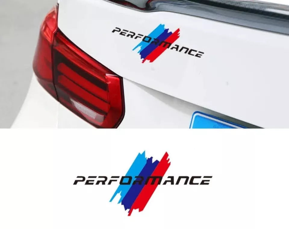 For BMW 1x M Sport Sticker Vinyl Decal 1 2 3 4 5 6 Series 140i M2 M3 M4 Fits All