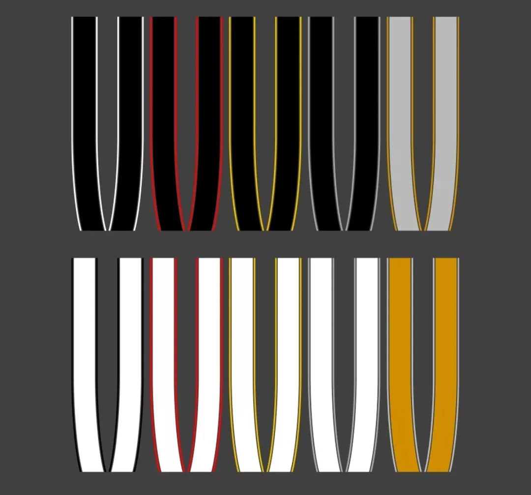 For MINI ONE MINI COOPER BONNET PIN STRIPES VINYL DECALS STICKERS R50 R53 R56