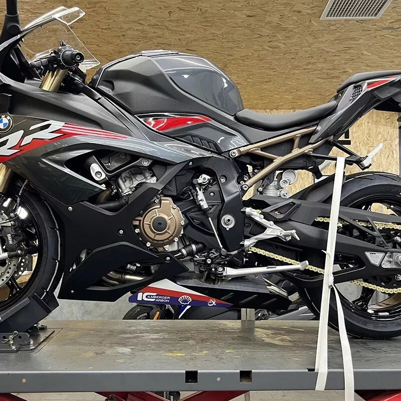For BMW S1000RR S1000R 2019-24 Motorcycle Exhaust Cover Belly Pan Fairing Extension Sport