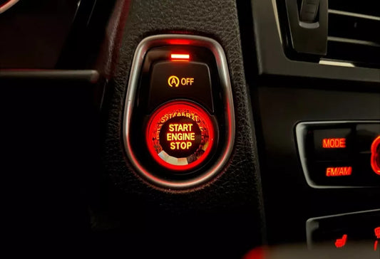 For BMW 1 2 3 4 5 SERIES F20 F21 F30 F32 F10 INTERIOR CRYSTAL EFFECT START STOP BUTTON COVER