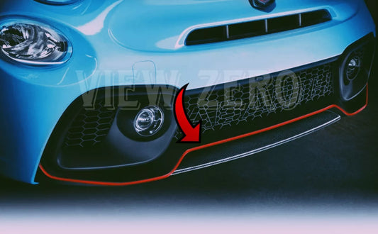 For FIAT 500 ABARTH 595 695 Car Front Bumper Trim Pin Stripe Strip Sport