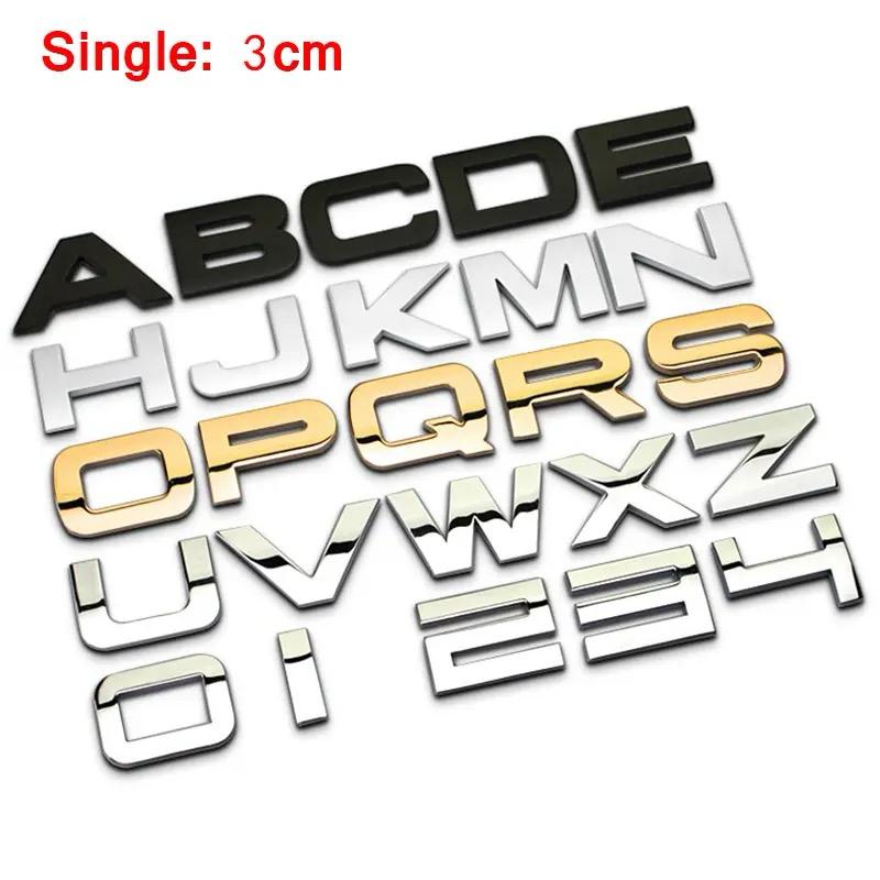 For RANGE ROVER SPORT VOGUE EVOQUE Letters Set Car Letters