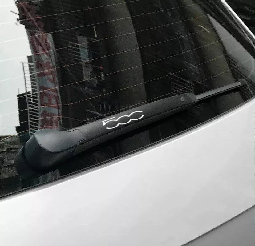 For Fiat 500 500C 500X 500L ABARTH 695 Car Window Wiper Stickers Decals x2